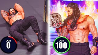 Every Superstar Roman Reigns Eliminates Is 1 Upgrade In WWE 2K24 [upl. by Patrice638]