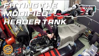 Header tank refit on the Mygale Formula Ford  ten minutes tops [upl. by Ennad]