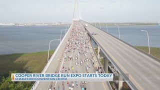 Cooper River Bridge Run Expo open Thursday and Friday [upl. by Aokek]