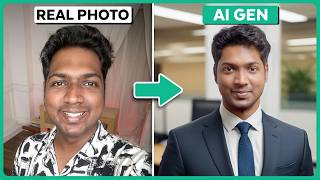 How to Create Professional LinkedIn Profile Picture with AI [upl. by Magdalena]