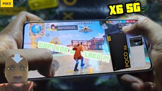 POCO X6 Ram 12GB Game Test Free Fire Max  Handcam  SD 7s Gen 2 4 nm  LiPo 5100 mAh [upl. by Arraek847]