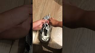 yeezy lace tutorial [upl. by Guyon276]