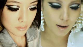 BoA quotGamequot Inspired Cut Crease Makeup Tutorial [upl. by Alikahs]