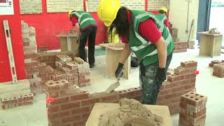 Train as a bricklayer at Wirral Met [upl. by Llennej]