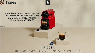 Cafetière Expresso Krups Inissia YY1530FD [upl. by Redford]