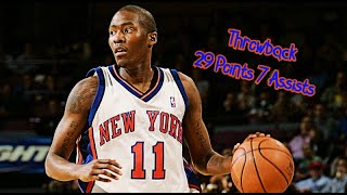 Throwback Jamal Crawford Knicks Highlights vs Suns 29 Points amp 7 Assists [upl. by Aloap]