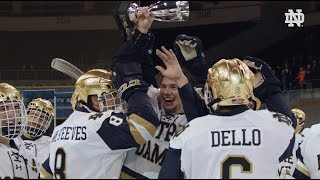 Finish Strong  NDHockey vs Providence  Ice Breaker Tournament 2018 [upl. by Anidan]