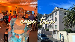 I GOT FLOWN OUT TO CAPE TOWN 💐 Beach Yoga YouTube Black Boat Cruise amp More  cheymuv [upl. by Murvyn]