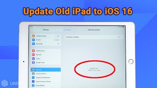 How to Update Old iPad to iOS 14151617 Easily Unable to Check for Update iPad 2024 [upl. by Nylrebmik40]