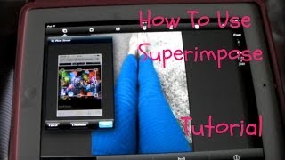 How To Use Superimpose  Tutorial Ipad Version [upl. by Yssor]