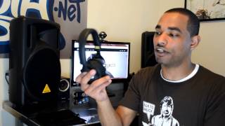 Marshall Monitor Professional Headphones HDVideo Review [upl. by Berkin]