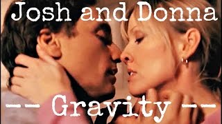 Josh and Donna quotGravityquot  The West Wing [upl. by Yelak61]