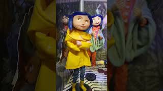 Coraline action figure collection with display set and accessories coralinejones [upl. by Parrnell798]