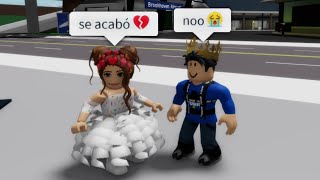 La novia le terminó 😭 historias de roblox 2023 [upl. by Enelrak192]