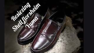 Florsheim shell Yuma Resizing [upl. by Annawek]