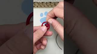 Instructions for tying a necklace from a super beautiful ring diy necklace crafting [upl. by Aisital]