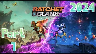 Ratchet and Clank Rift apart  Part 1  2024 [upl. by Ardnaskela]