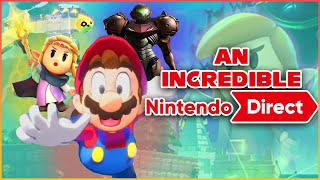 AN INCREDIBLE LINEUP  Nintendo Direct 61824 Discussion [upl. by Eatnoed]