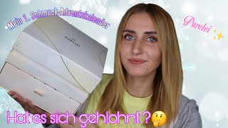 Purelei Adventskalender 2023 Roségold Unboxing✨  Mein 1 SchmuckAdventskalender lohnt er sich🤔 [upl. by Jephthah]