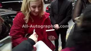 Lili Reinhart signing autographs in Paris [upl. by Munson679]