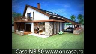 Proiect Casa Cu Mansarda  Casa NB 50 [upl. by Merceer521]