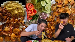 Epic Northeast Mukbang A Flavor Explosion with Spicy Chicken amp Stream Delights🤤😋 [upl. by Bordiuk430]