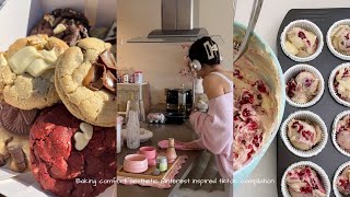 Baking comfort videos Pinterest inspired  Tiktok compilation🍰🥣 [upl. by Ssitruc]