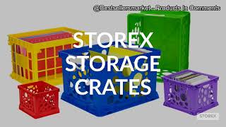 Top 5 The Best Selling Filing Crates on Amazon [upl. by Ecydnac885]