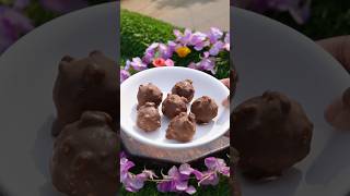 Ferrero Rocher recipe trending youtubeshorts shorts viral recipe ferrerorocher food youtube [upl. by Auhesoj]