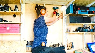 18 Easy Tool ShedWorkshop Organization Ideas for BEGINNERS [upl. by Einnor]