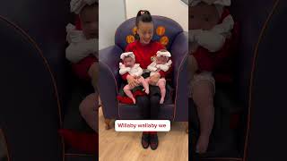 Name songs are a fun and effective way to support early development thewiggles mom baby twins [upl. by Blount260]