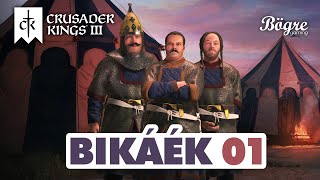 Új élet vár  Bikáék 01  Crusader Kings 3  Roads to Power amp Wandering Nobles [upl. by Ylera]