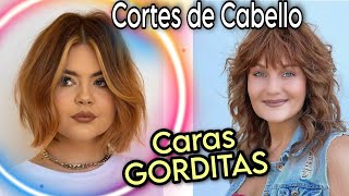 Los MEJORES CORTES de PELO para GORDITAS con PAPADA CARA REDONDA y CUELLO CORTO Perfila el Rostro [upl. by Grindlay885]