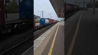 66199 Passing Through Wigan North Western train railway trainspotting freighttrain [upl. by Ardith793]