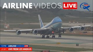 Air Force Ones Breathtaking Takeoff from LAX [upl. by Waylon745]