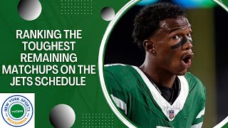 What Are the TOUGHEST Matchups Remaining On the Jets Schedule We Break It Down By the Numbers [upl. by Aliehc]