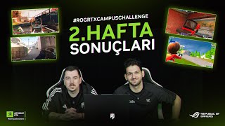 Klibini Gönder Laptopu Kazan  ROGRTXCampusChallenge 2 Hafta Kazananları [upl. by Dry]