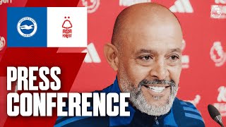 Nuno Espírito Santo Press Conference 🎙️  Brighton vs Forest  Premier League [upl. by Akenahs]