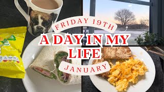 WHAT I EAT IN A DAY  CHATTY VLOG  FRIDAY 19th JANUARY [upl. by Enelhtak]