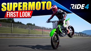 RIDE 4  Supermoto Gameplay Review  Wheelies  Drifting  Should You Buy It [upl. by Hugues]