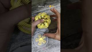 DIY Amazing Spinner Toy  Easy Craft shorts viral [upl. by Worthy]