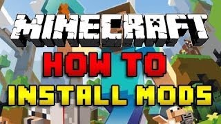 How to install Mods for Minecraft 1710 Windows [upl. by Eneirda]