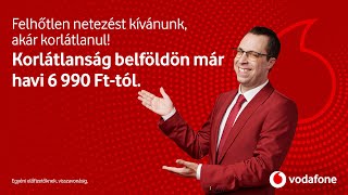 Netezz akár korlátlanul a Vodafone mobilhálózatán [upl. by Dymphia]