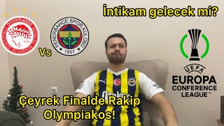 KURA ÇEKİMİ SONRASI TAKIMLAR Olympiakos [upl. by Averir]