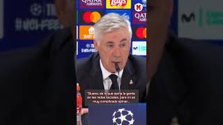 Ancelotti responde a la crítica de Mina Bonino tras el cambio de Valverde al descanso shorts [upl. by Amasa]