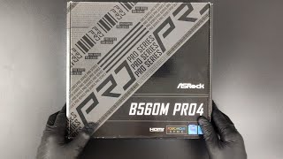 ASRock B560M Pro4 Motherboard Unboxing and Overview [upl. by Annoyi]