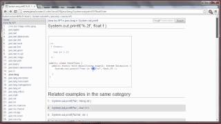 PROGRAMMER EN JAVA Débutant  66  Plus sur la méthode printf [upl. by Claresta745]