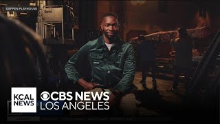 quotMoonlightquot screenwriter Tarell Alvin McCraney talks about his new role at the Geffen Playhouse [upl. by Rawlinson]