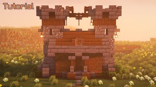 Minecraft How To Build a Medieval Starter House 🏠 Tutorial [upl. by Won613]