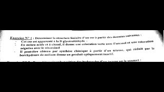 Glucides exercice corrige determination de la structure primaire de l ose [upl. by Germin]